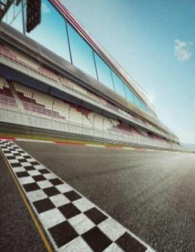 Sydney City Linemarking Special Events race track